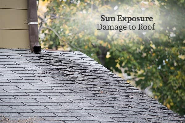 Sun Exposure Damage to Roof - Roof Repair or Replacement - Commercial or Residential Roofing - Tornado